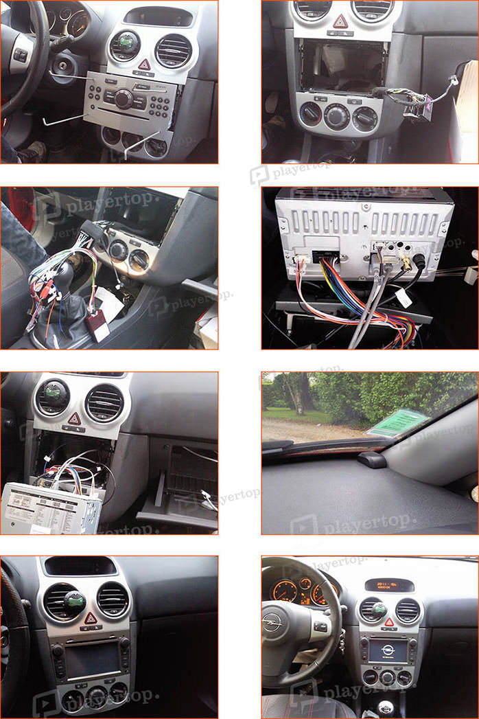 installer autoradio opel corsa 2008